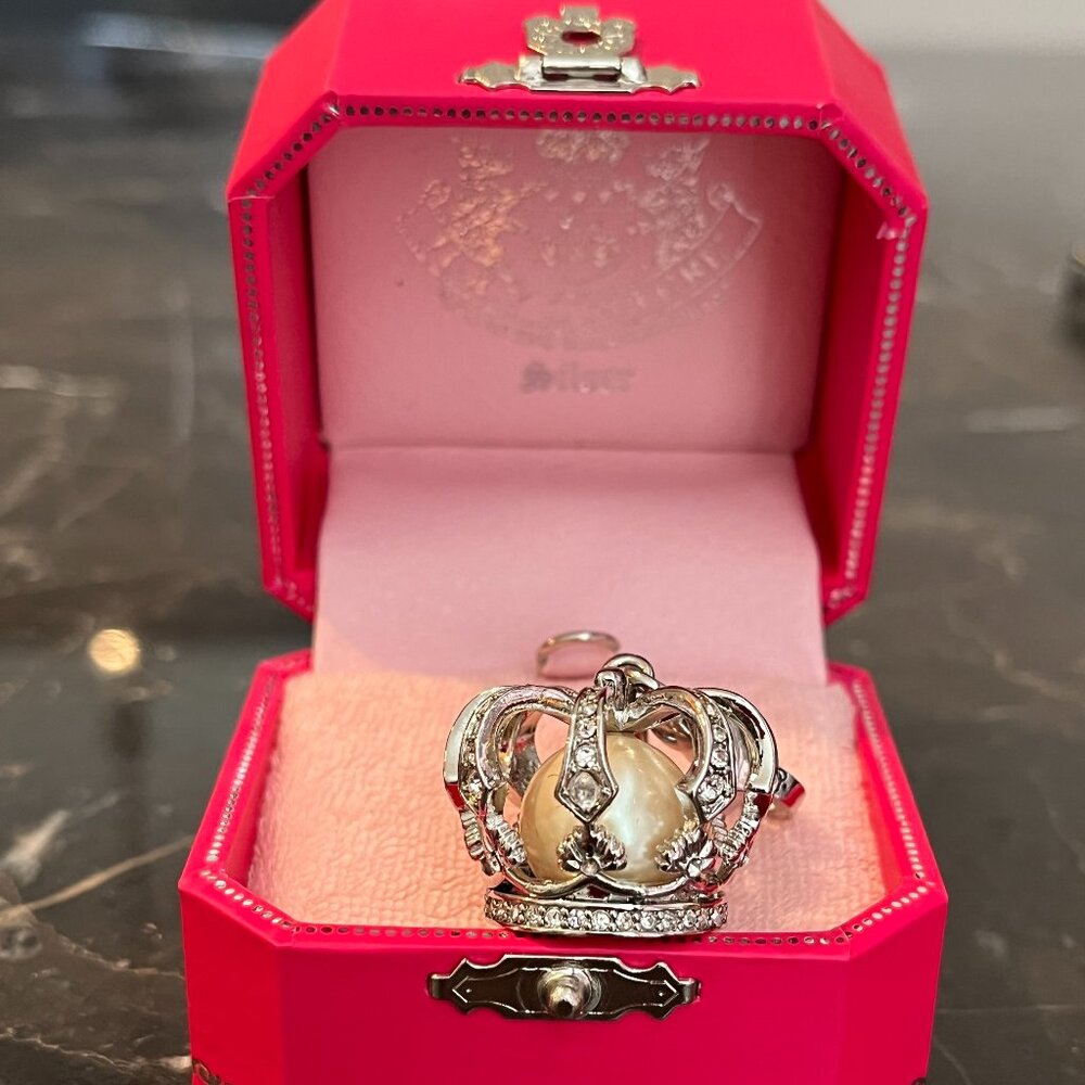 Vintage Juicy Couture Silver Crown Charm